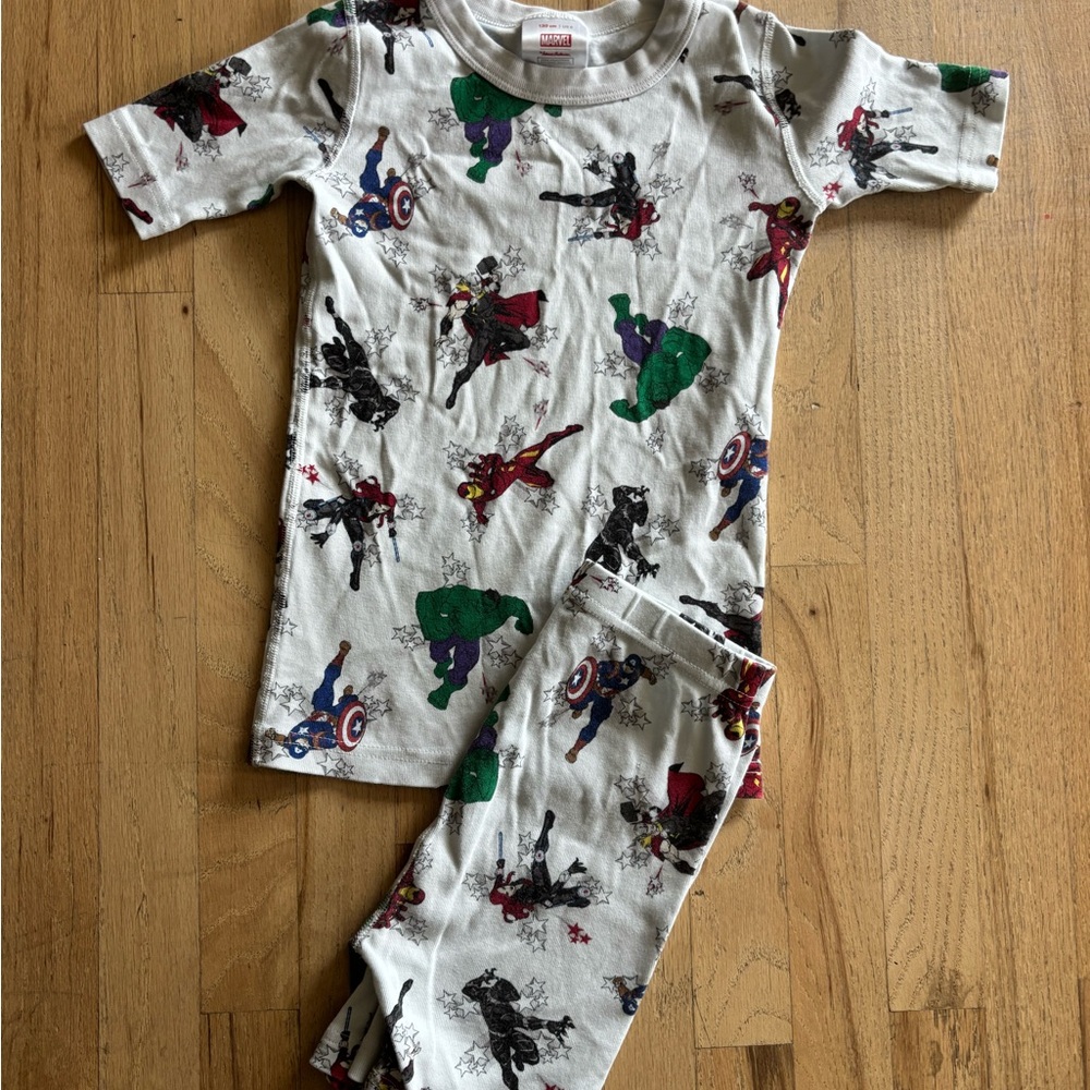 Hanna Anderson Marvel Superhero Pajama Set